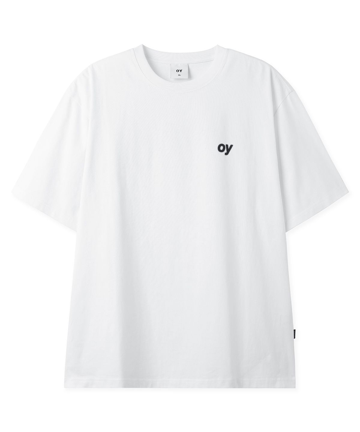 오픈야드(오와이)(OPENYARD(OY)) WOBBLY LOGO TEE - WHITE