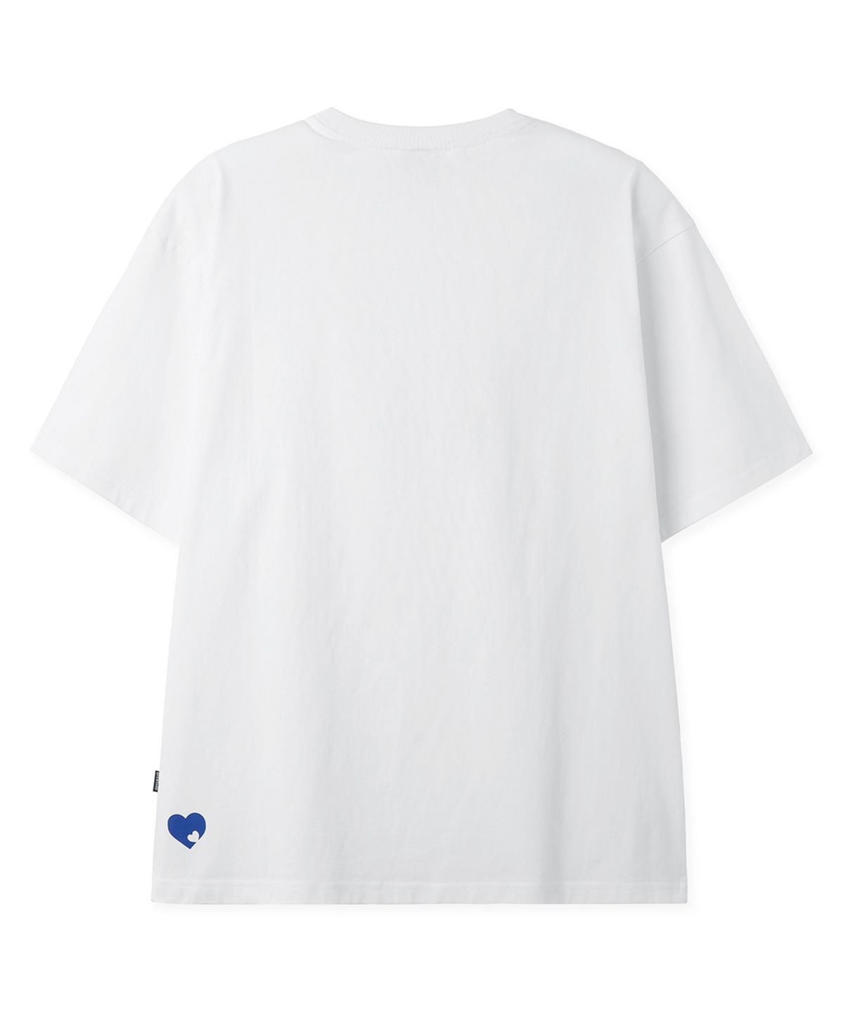 오픈야드(오와이)(OPENYARD(OY)) OVERLAY LOGO TEE - WHITE