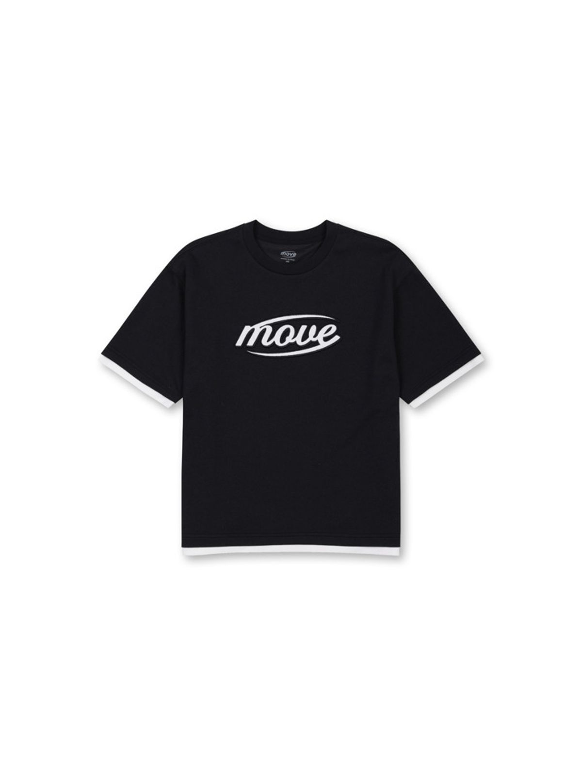 폴햄키즈(POLHAM KIDS) 공용) 무브 저중량 더블니트 메쉬 레이어드 반팔티_PKF2TS3514