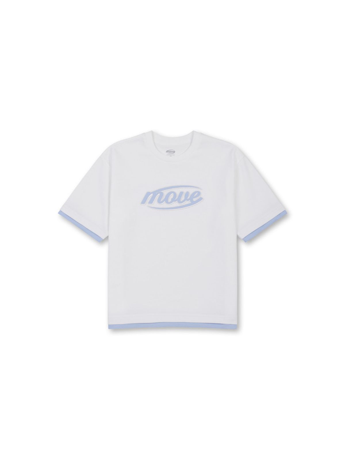 폴햄키즈(POLHAM KIDS) 공용) 무브 저중량 더블니트 메쉬 레이어드 반팔티_PKF2TS3514