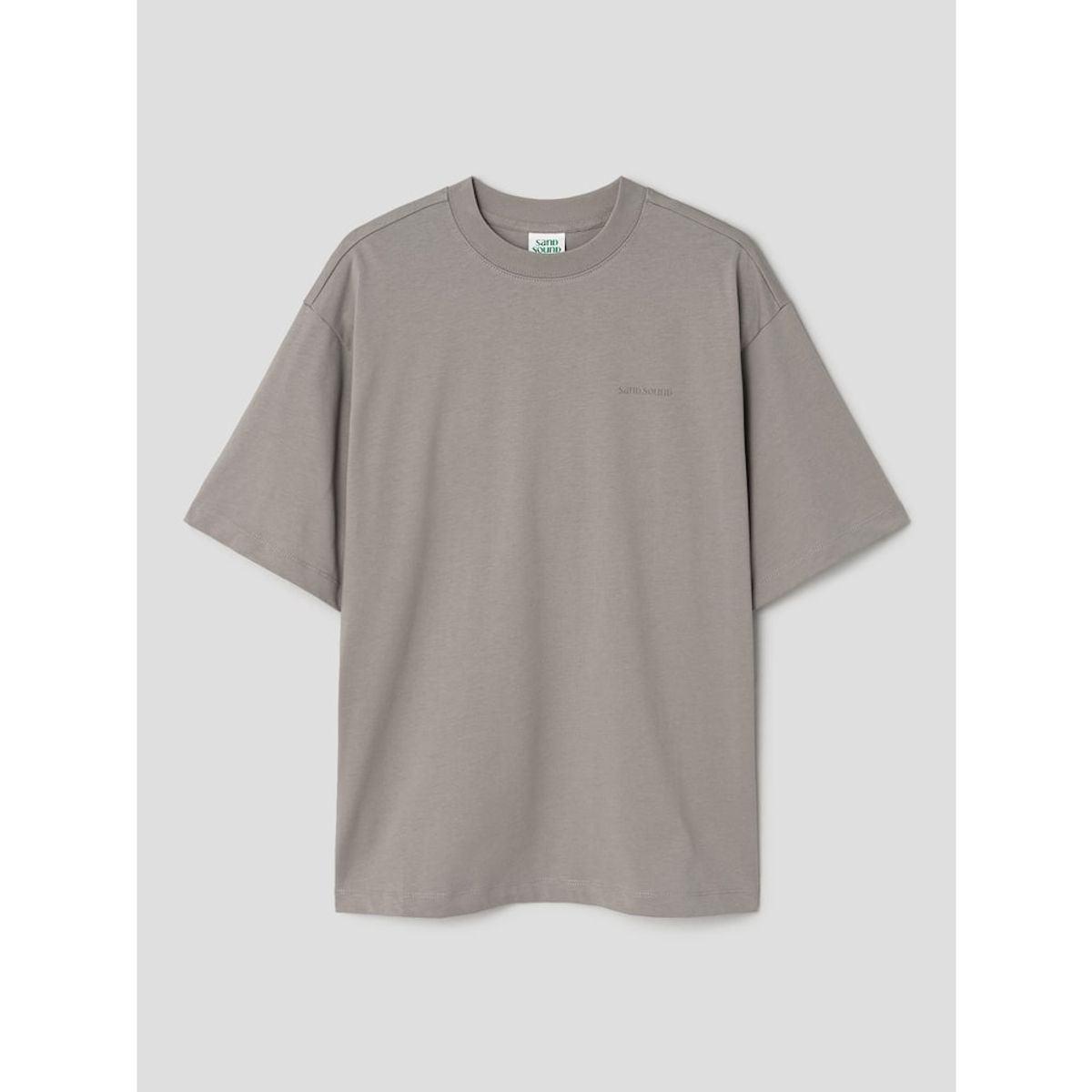 샌드 사운드(SAND SOUND) (UNISEX) 조개 그래픽 오버핏 반팔 티셔츠  카키