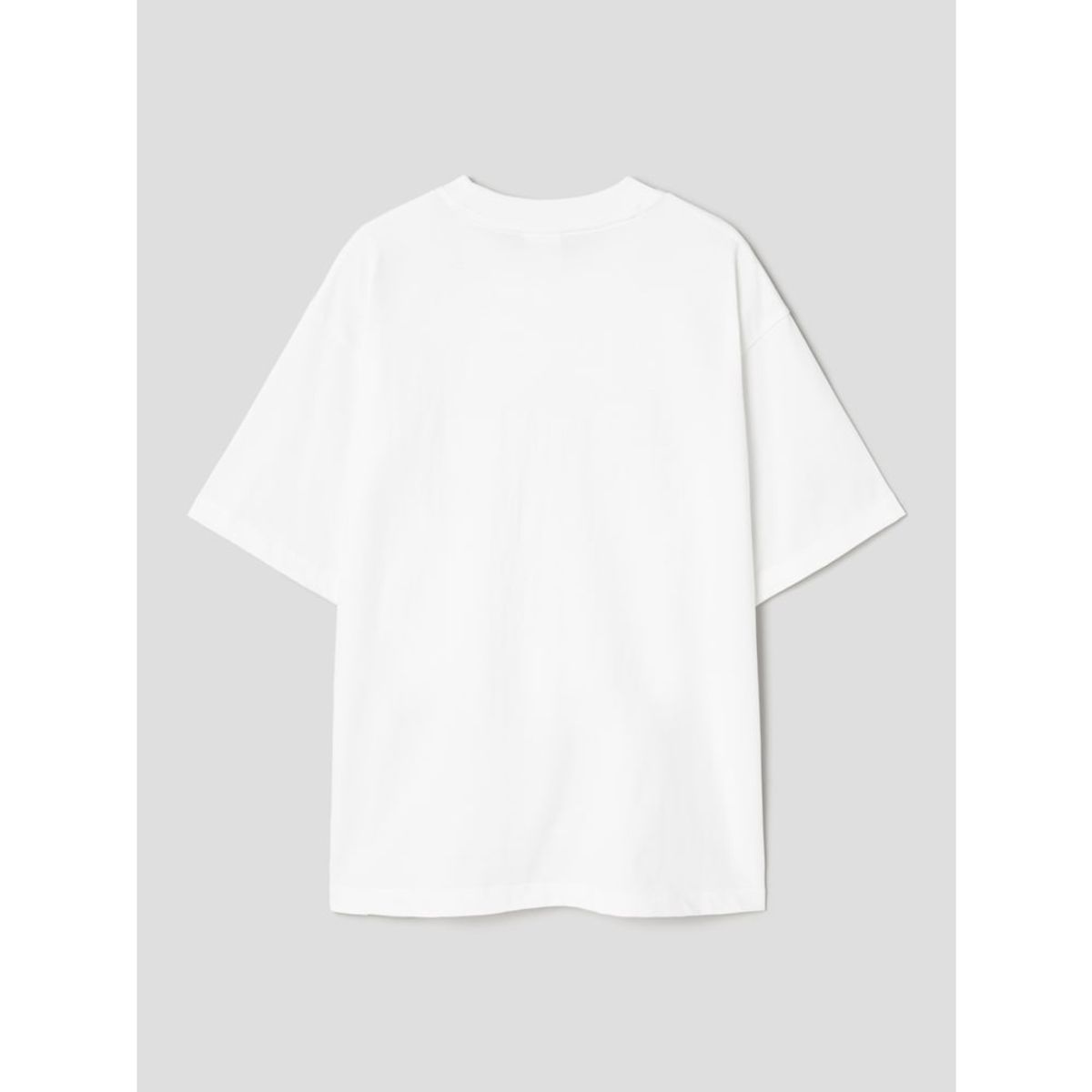 샌드 사운드(SAND SOUND) (UNISEX) 핸드드로잉 그래픽 오버핏 반팔 티셔츠  화이트
