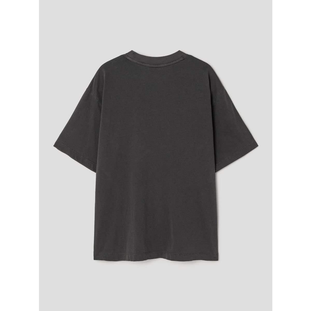 샌드 사운드(SAND SOUND) (UNISEX) 핸드드로잉 그래픽 오버핏 반팔 티셔츠  차콜