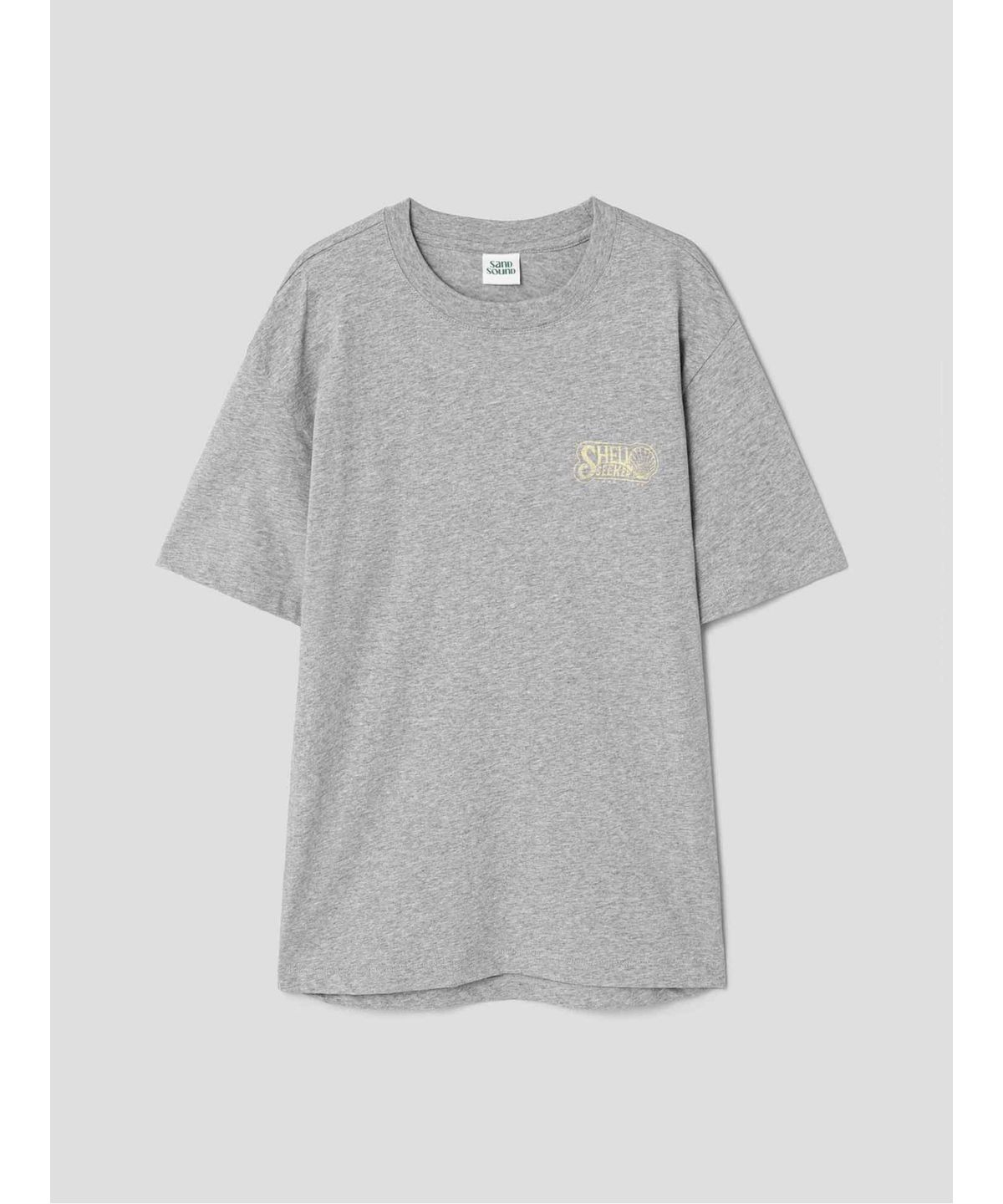 샌드 사운드(SAND SOUND) (UNISEX) 베이직 코쿤 핏 티셔츠  그레이