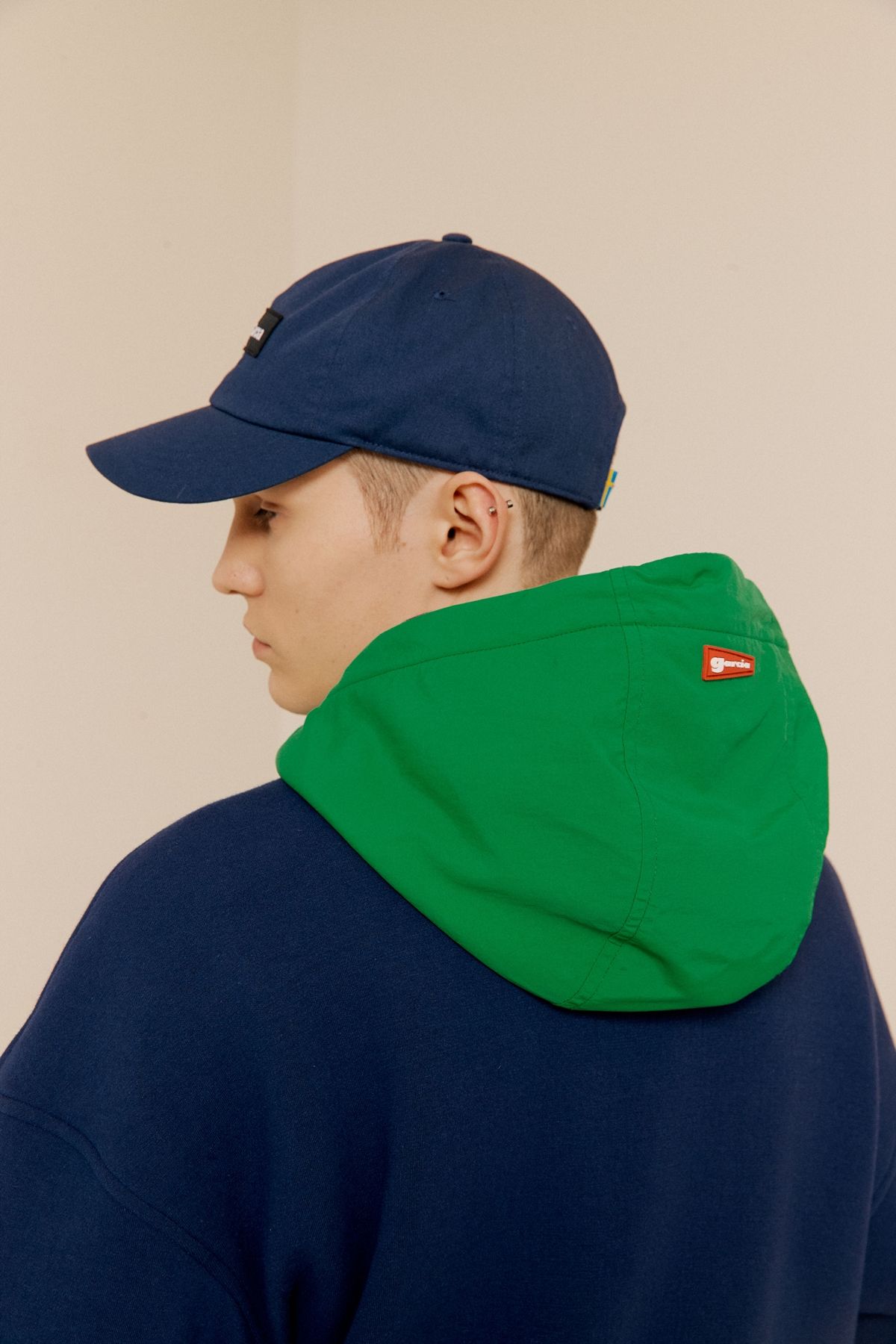 아부가르시아(ABU GARCIA) 클래식 릴 로고 후디 NAVY