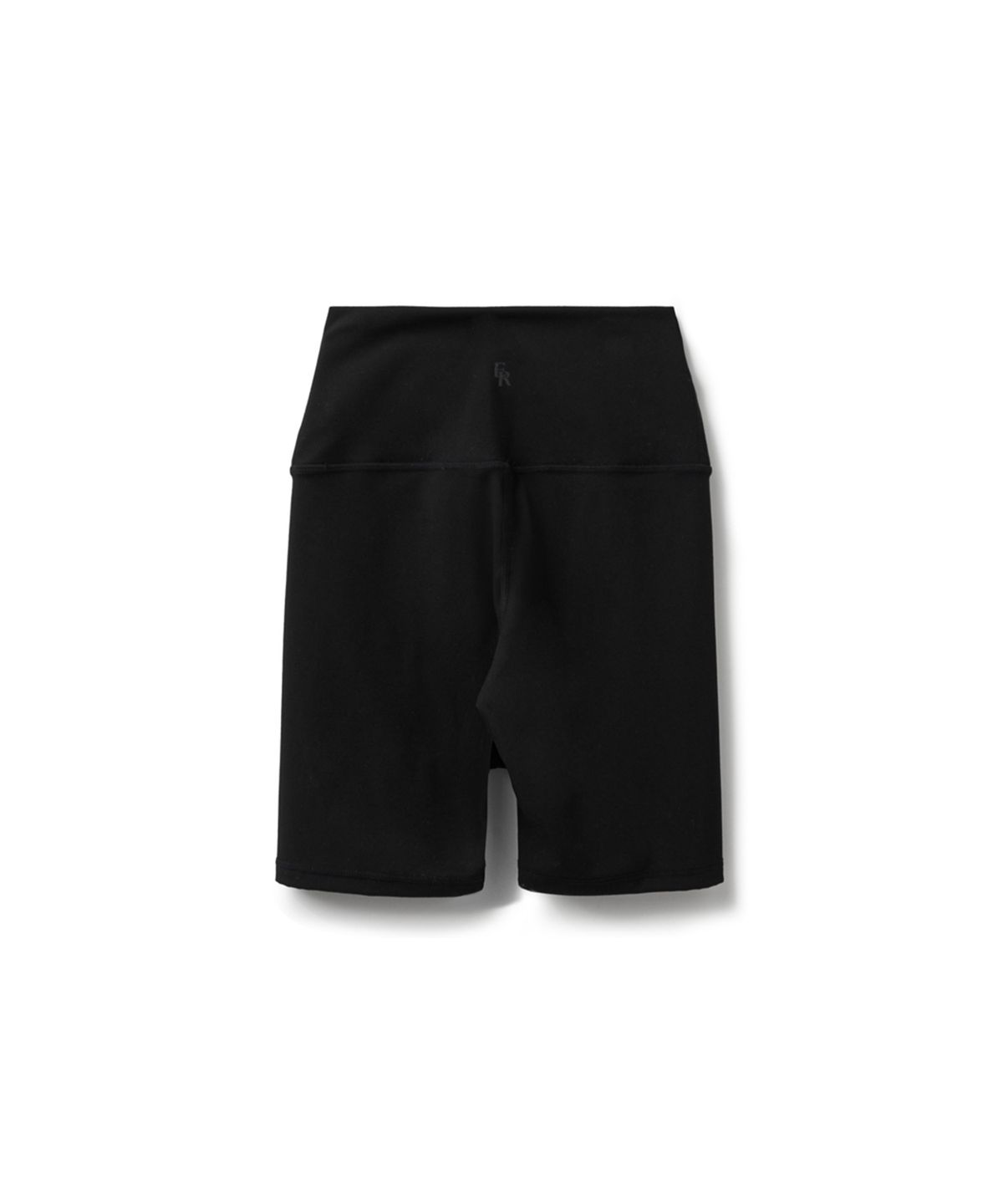 에르에르(ERER) Soft Fabric Half Leggings Black
