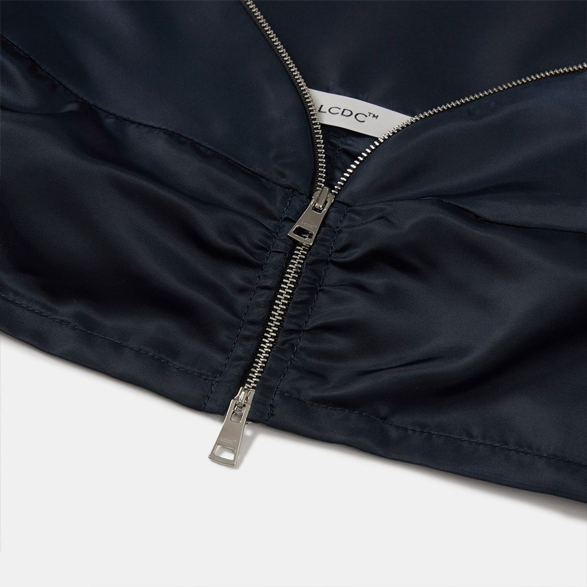 엘씨디씨티엠(LCDC™) POCKET ZIPPER BELT SKIRT (NAVY)
