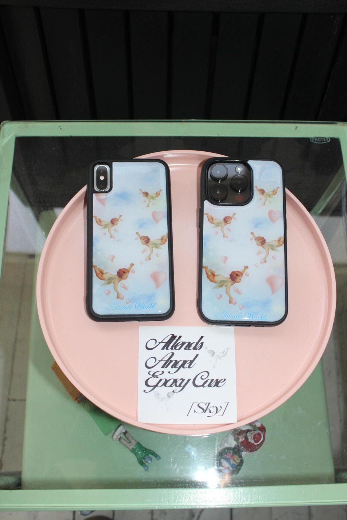 어텐즈(ATTENDS) Angel Epoxy Case (Sky)