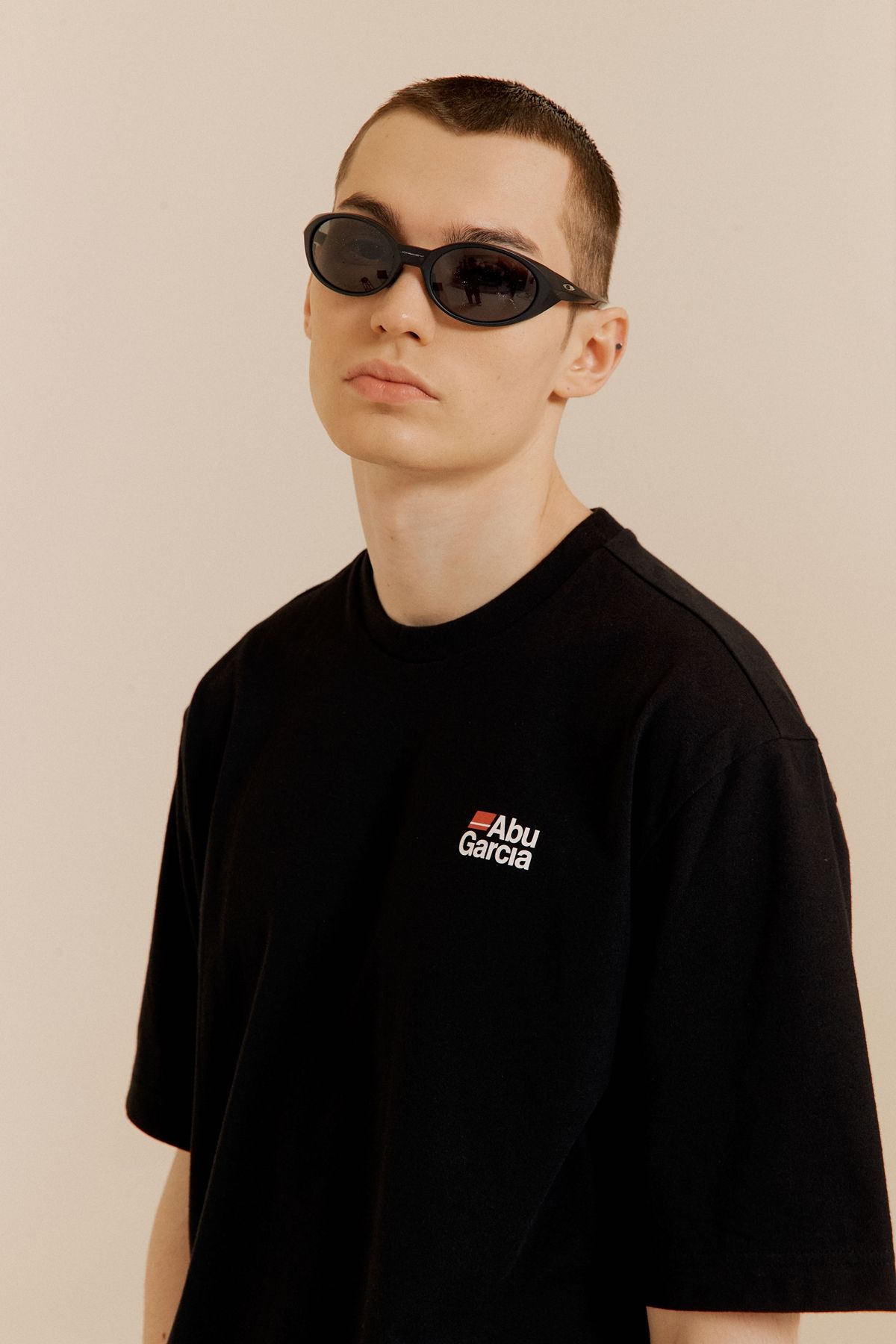 아부가르시아(ABU GARCIA) 클래식 ABU 반팔티 BLACK
