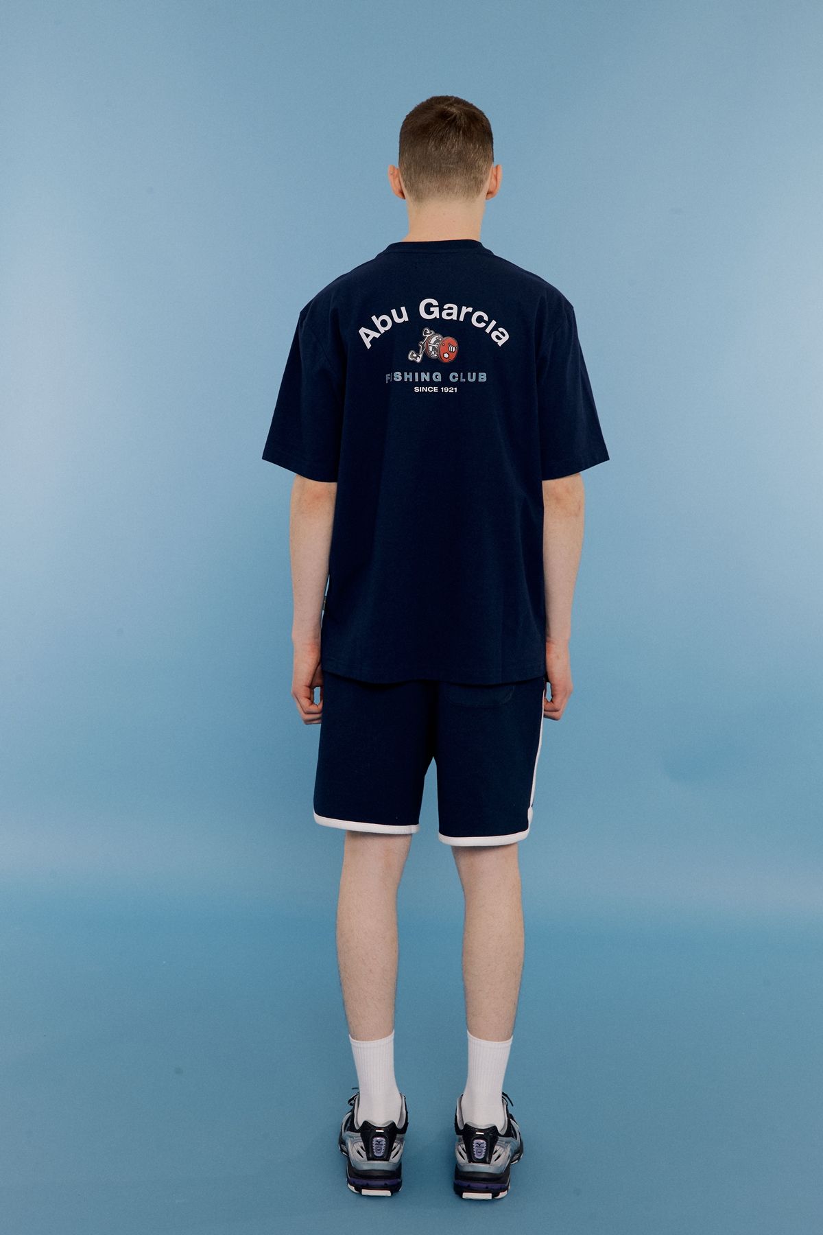 아부가르시아(ABU GARCIA) 클래식 ABU 반팔티 NAVY