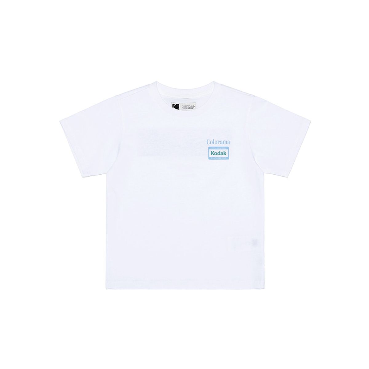 코닥 키즈(KODAK KIDS) 브리즈 라이트 컬러라마 반팔 티셔츠 키즈 WHITE