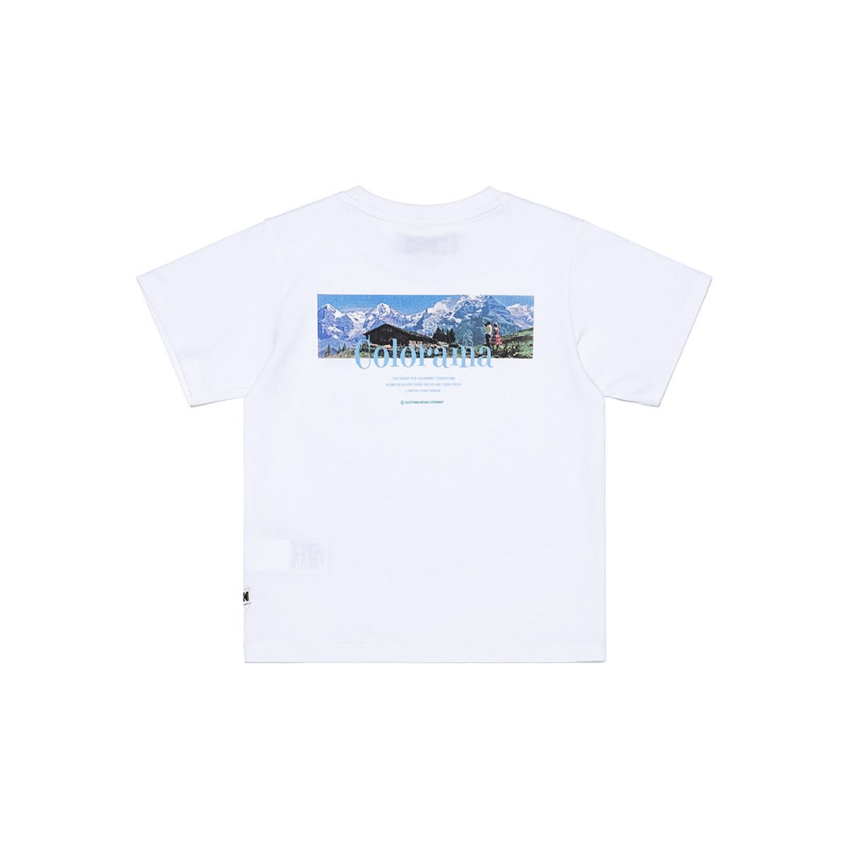 코닥 키즈(KODAK KIDS) 브리즈 라이트 컬러라마 반팔 티셔츠 키즈 WHITE