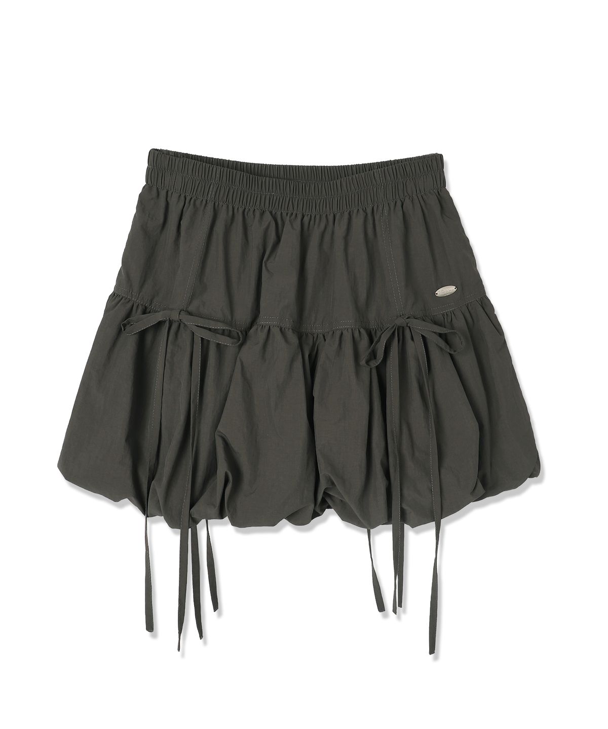 비바셔스(VIVACIOUS) Aria Balloon Ribbon Mini Skirt - 3COL