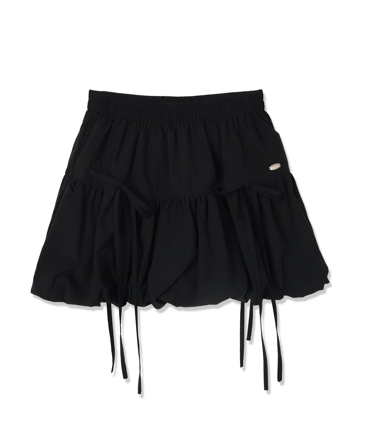비바셔스(VIVACIOUS) Aria Balloon Ribbon Mini Skirt - 3COL