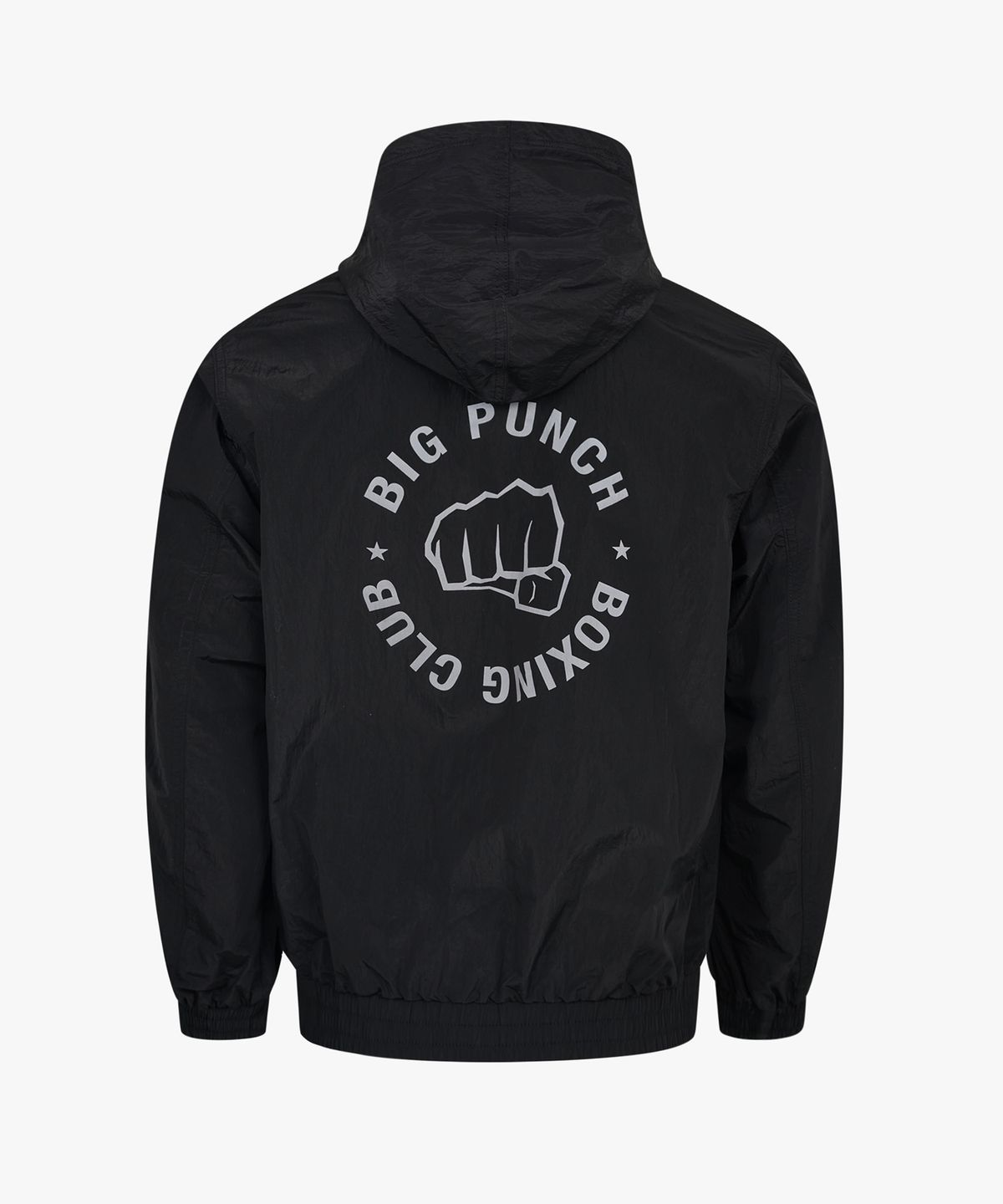 스파이더(SPYDER) 남성 BIG PUNCH BOXING CLUB 우븐 후드 집업 자켓 SPKPCNJK203MBLK