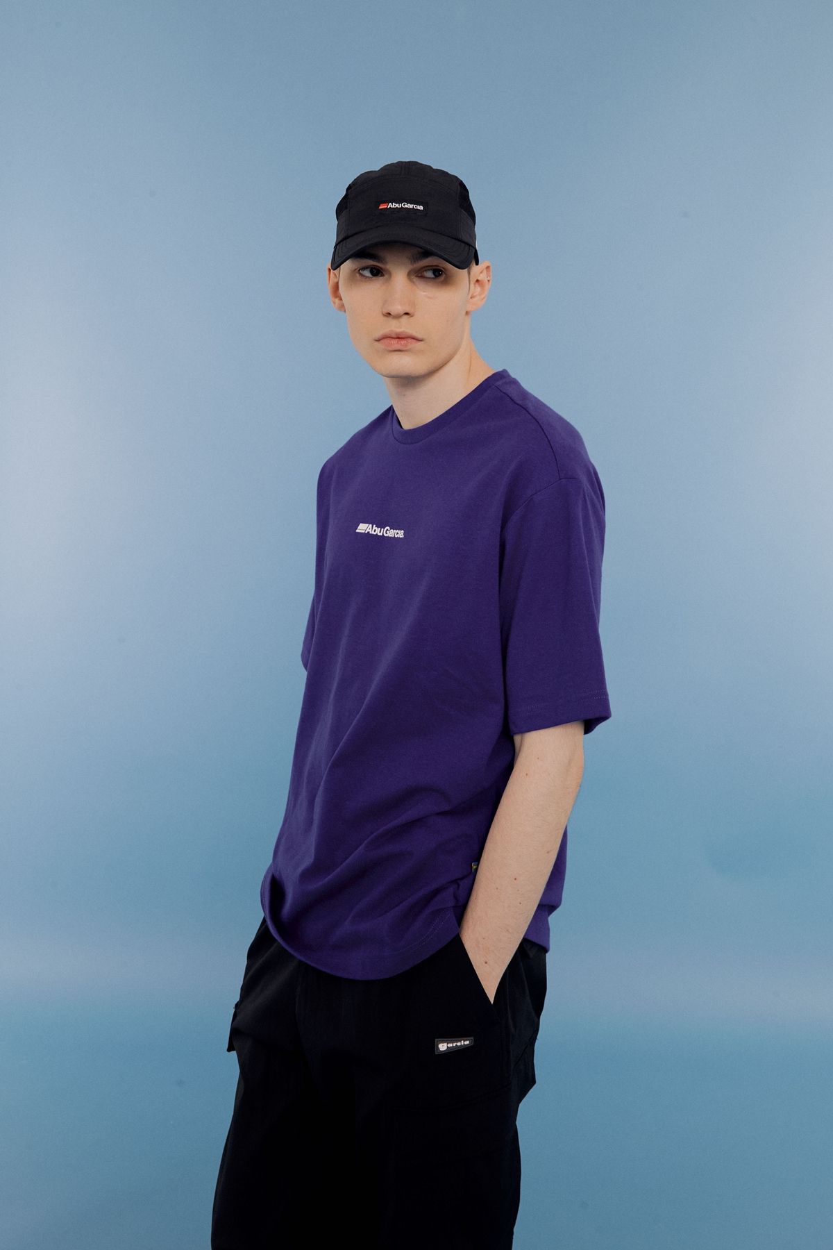 아부가르시아(ABU GARCIA) 레코드 베이직 반팔티 VIOLET