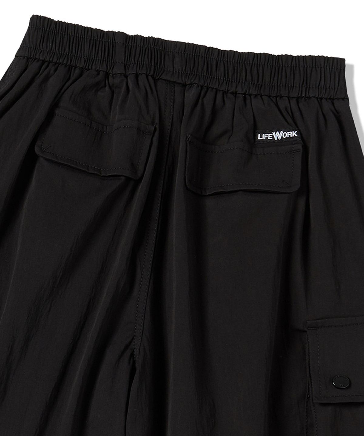 라이프워크 키즈(LIFEWORK KIDS) 키즈) 카고 7부 파라슈트 팬츠