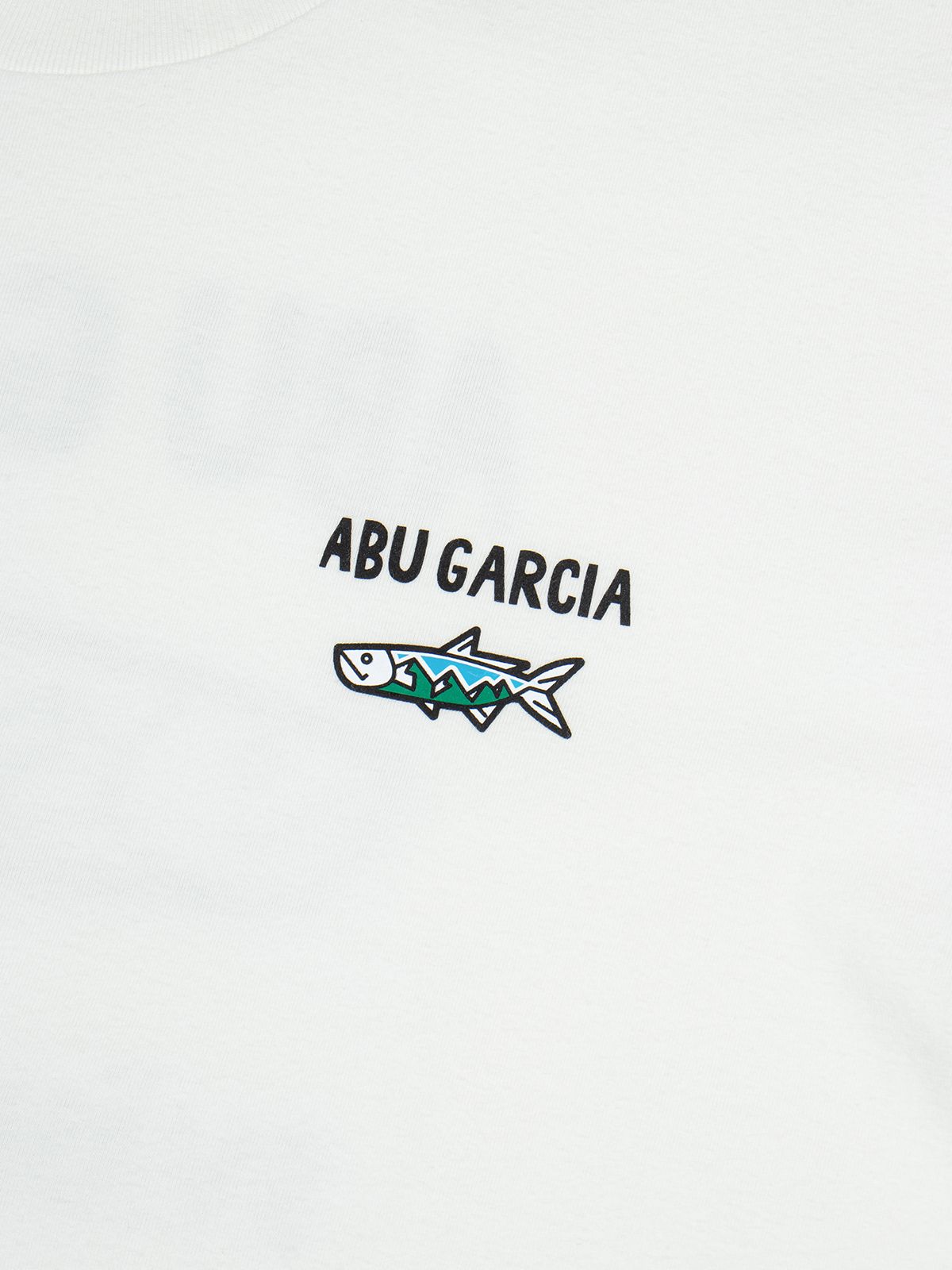 아부가르시아(ABU GARCIA) 피쉬 그래픽 반팔티 #1 WHITE
