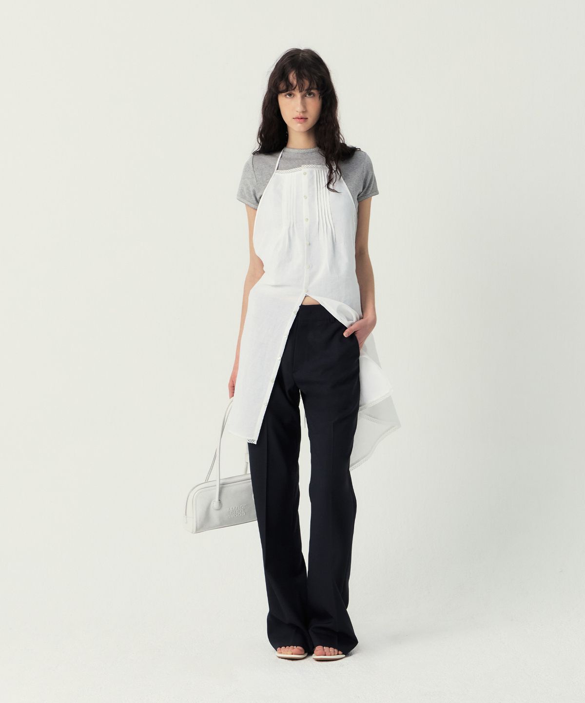 그로브(GROVE) YORK BOOTS CUT PANTS (NAVY)