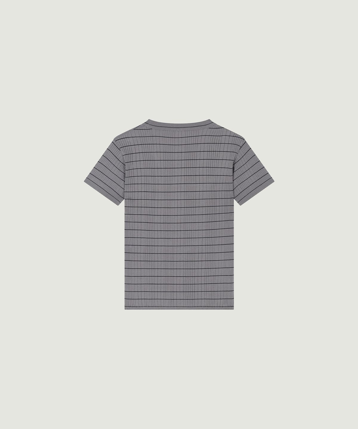 그로브(GROVE) BAILEY HALF SLEEVE KNIT (GREY)
