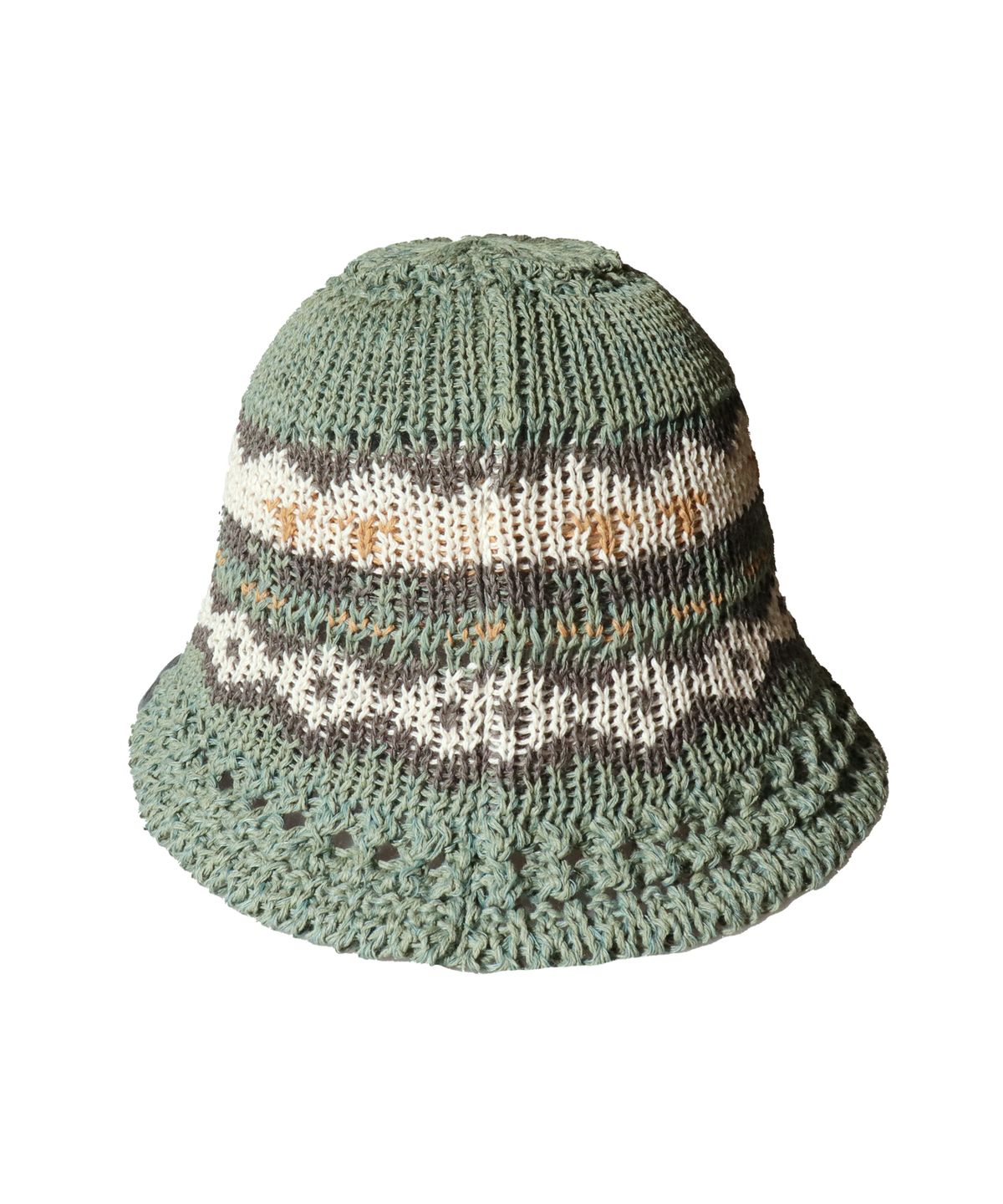 슬리피슬립(SLEEPYSLIP) MARIA MINT/WHITE BUCKET HAT