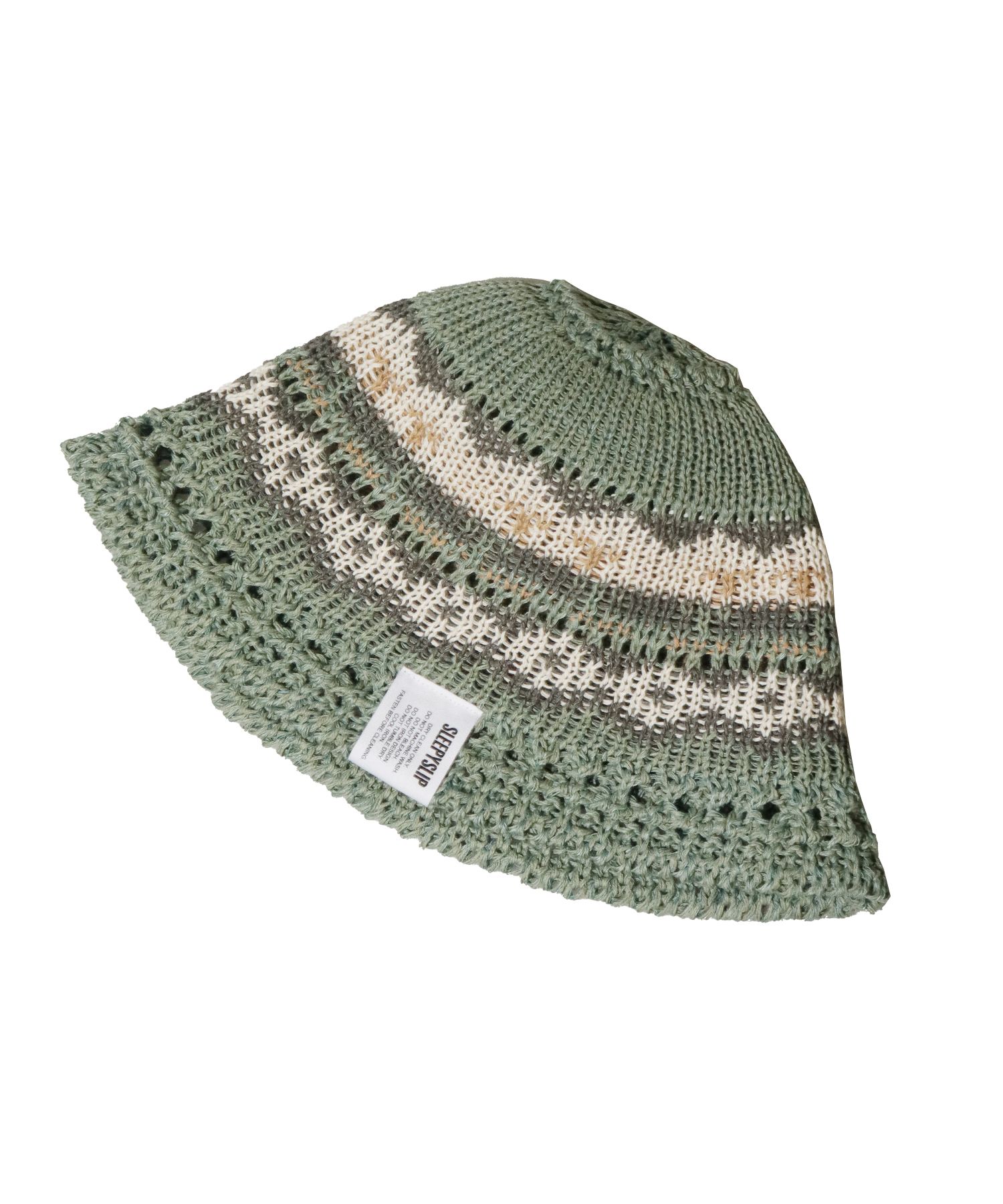 SLEEPY SLIPのMARIA BUCKET HAT 全5色 MUSINSA | SLEEPY SLIP MARIA MINT/WHITE BUCKET HAT