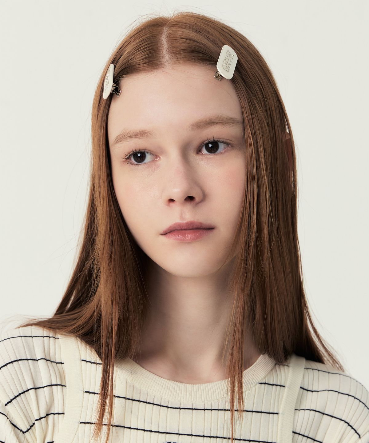 그로브(GROVE) GRVR JULES HAIR PIN (IVORY)