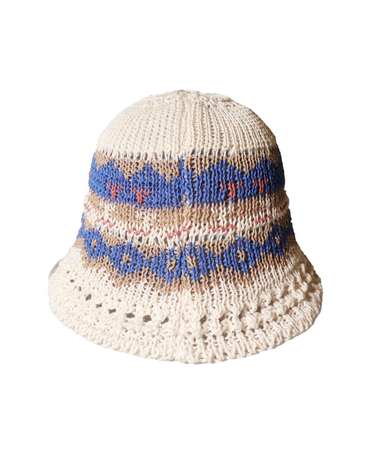 슬리피슬립(SLEEPYSLIP) MARIA IVORY/BLUE BUCKET HAT