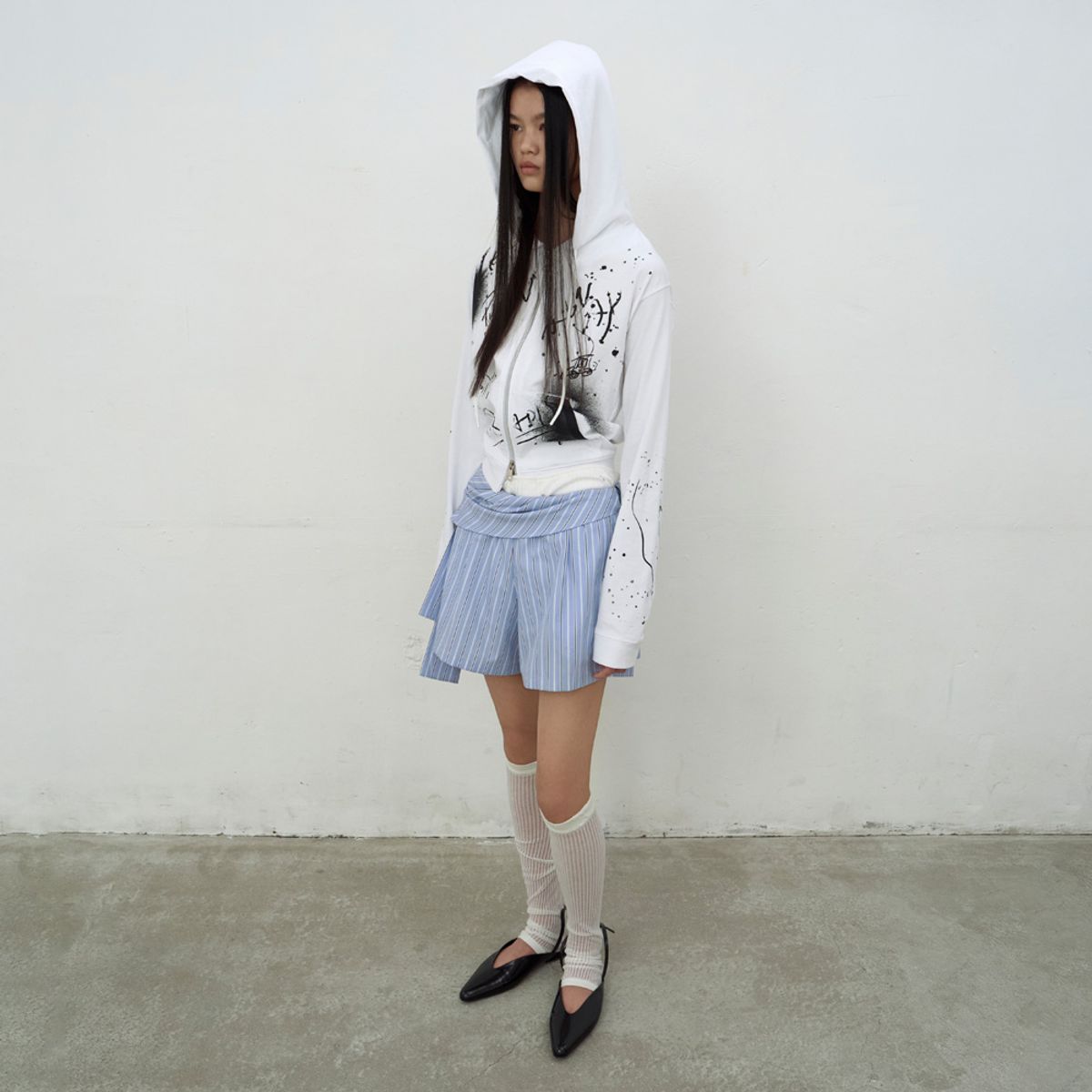 엘씨디씨티엠(LCDC™) STRIPED SLEEP SHORTS