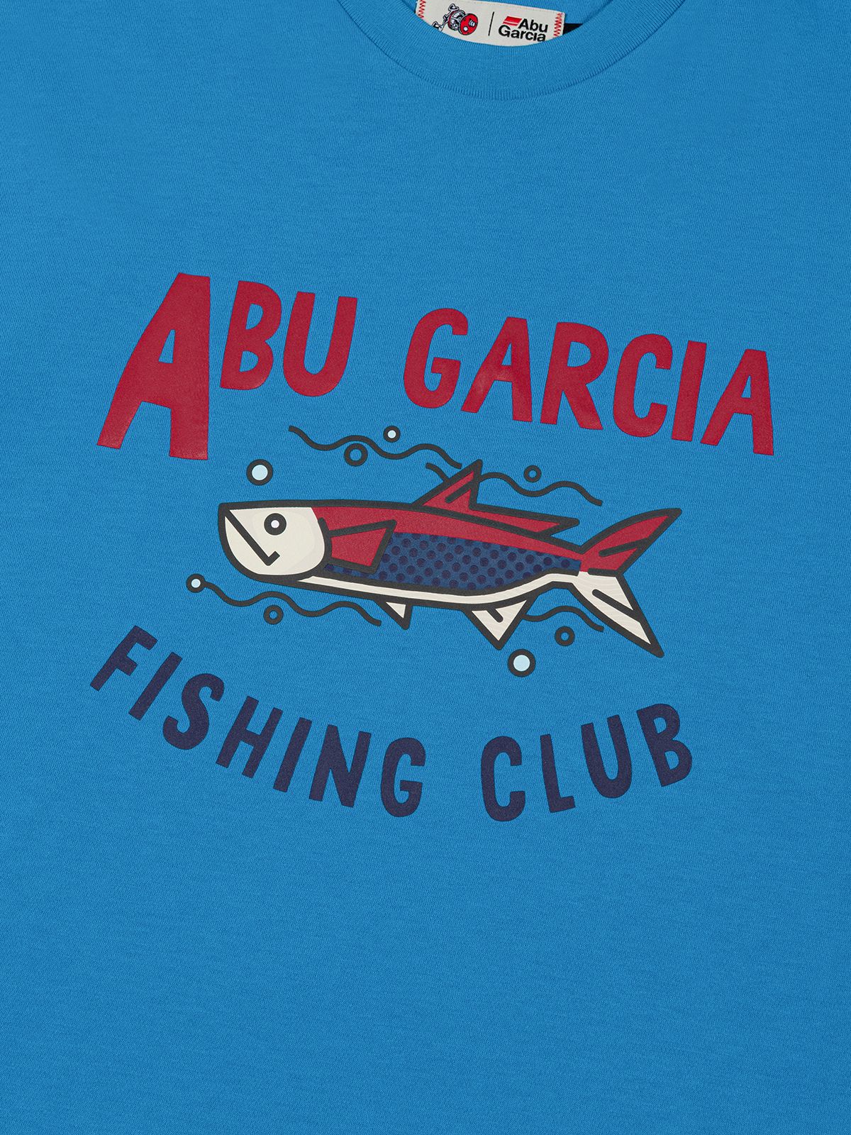 아부가르시아(ABU GARCIA) 버블 피쉬 반팔티 BLUE