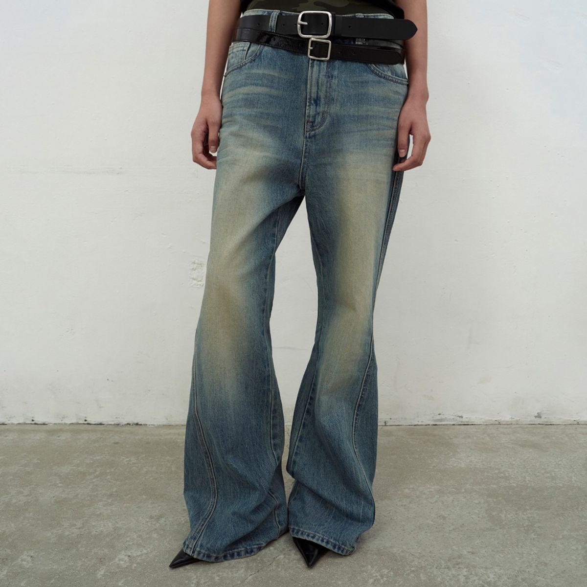 엘씨디씨티엠(LCDC™) BOOTSCUT BLUE DENIM (BLUE)