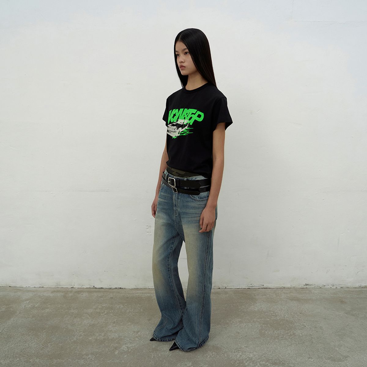 엘씨디씨티엠(LCDC™) BOOTSCUT BLUE DENIM (BLUE)