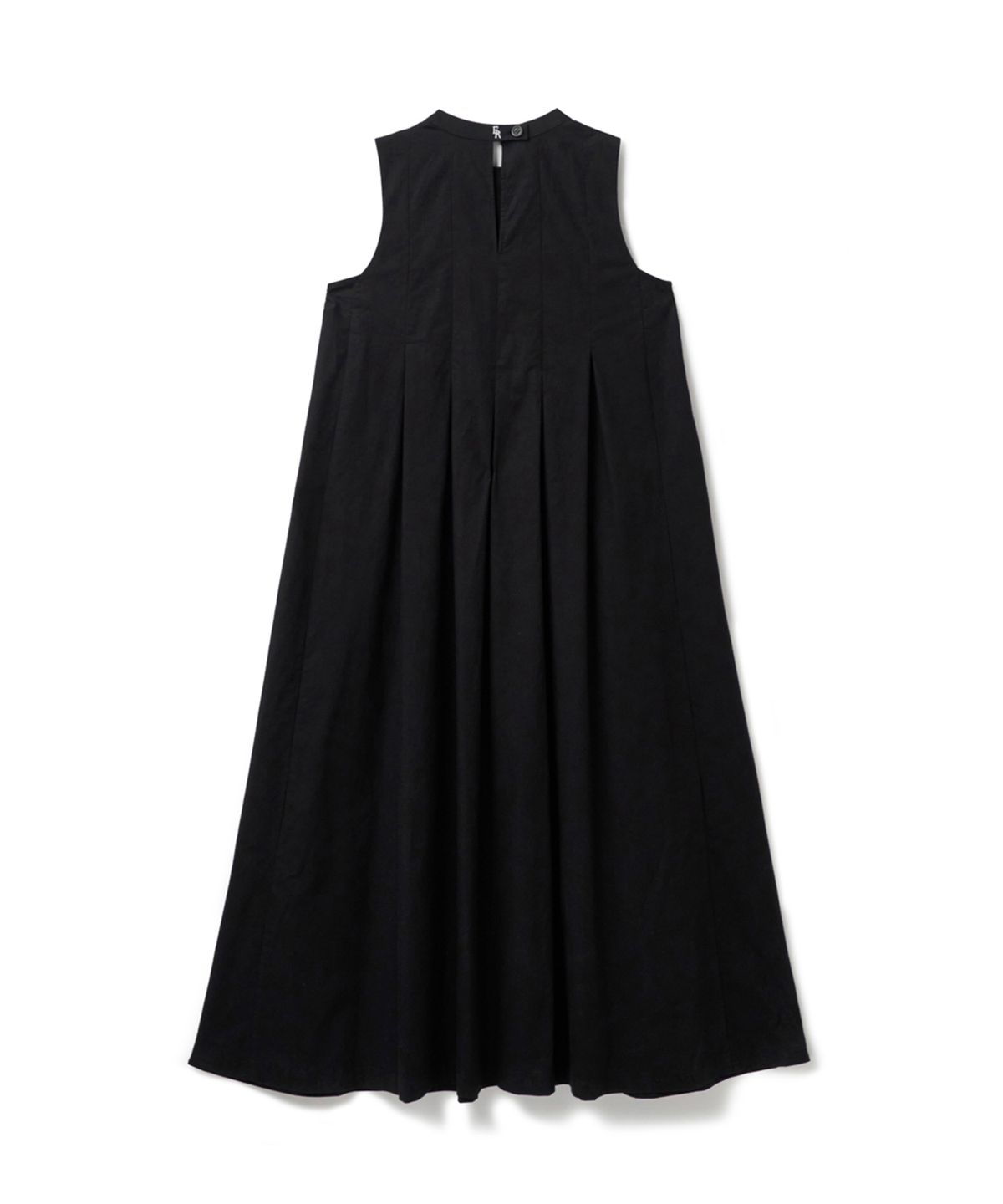 에르에르(ERER) Pleated Detail Dress Black