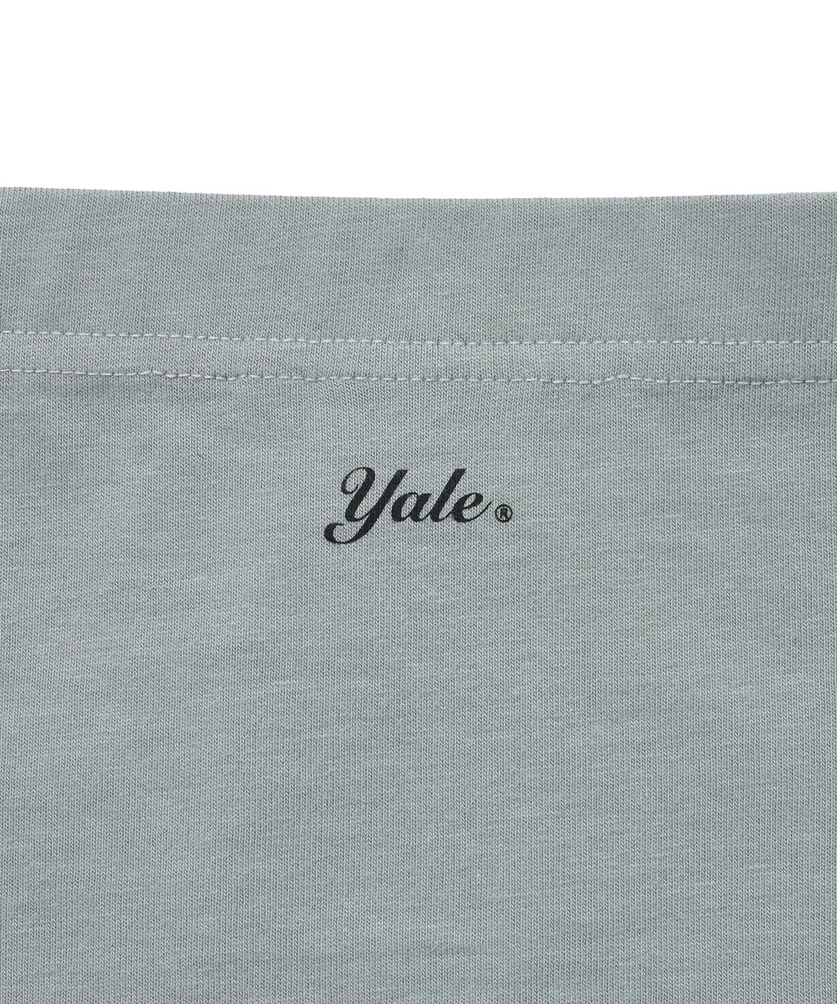 예일(YALE) 스넬로고 코튼 튜브탑_그레이