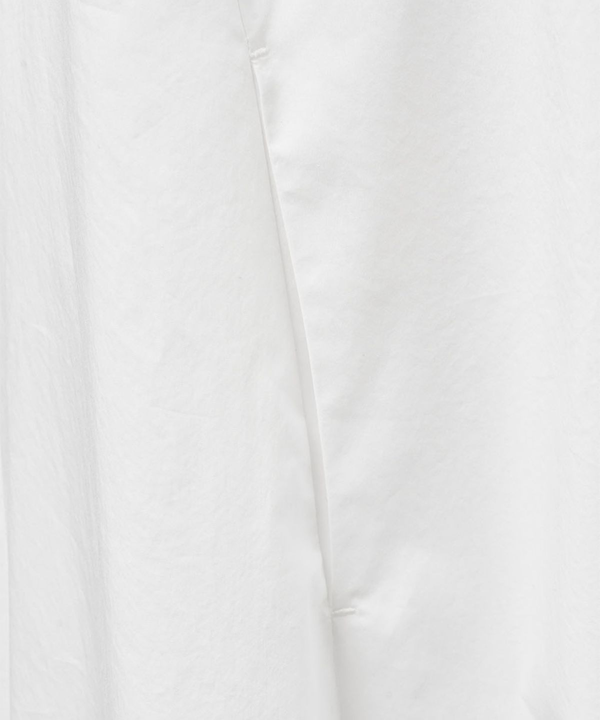 아모멘토(AMOMENTO) COTTON VOLUME SHIRRING DRESS_WHITE