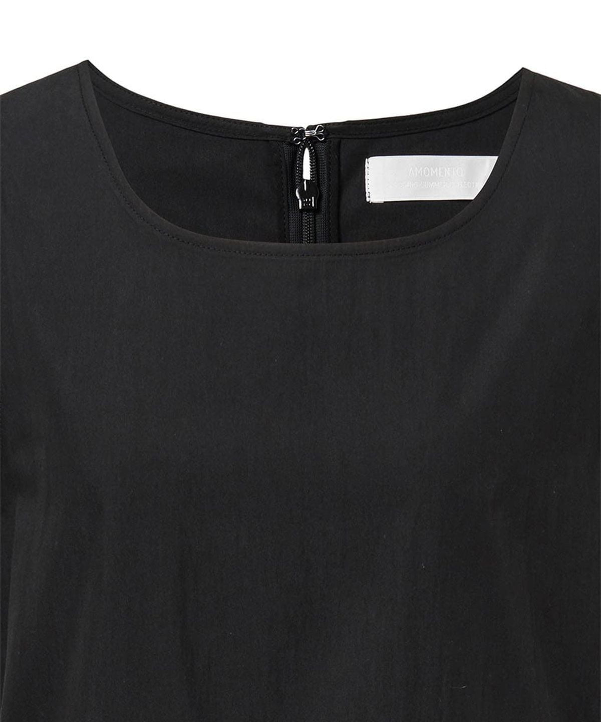 아모멘토(AMOMENTO) VOLUME MINI DRESS_BLACK