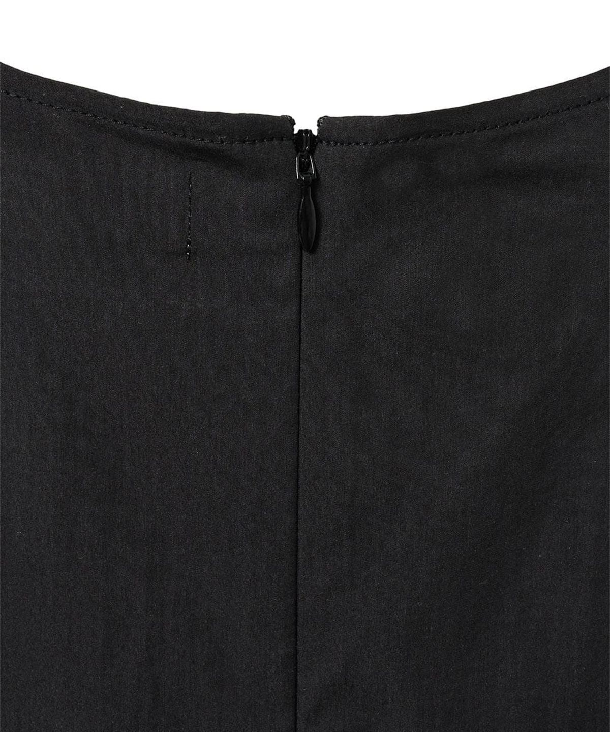 아모멘토(AMOMENTO) VOLUME MINI DRESS_BLACK