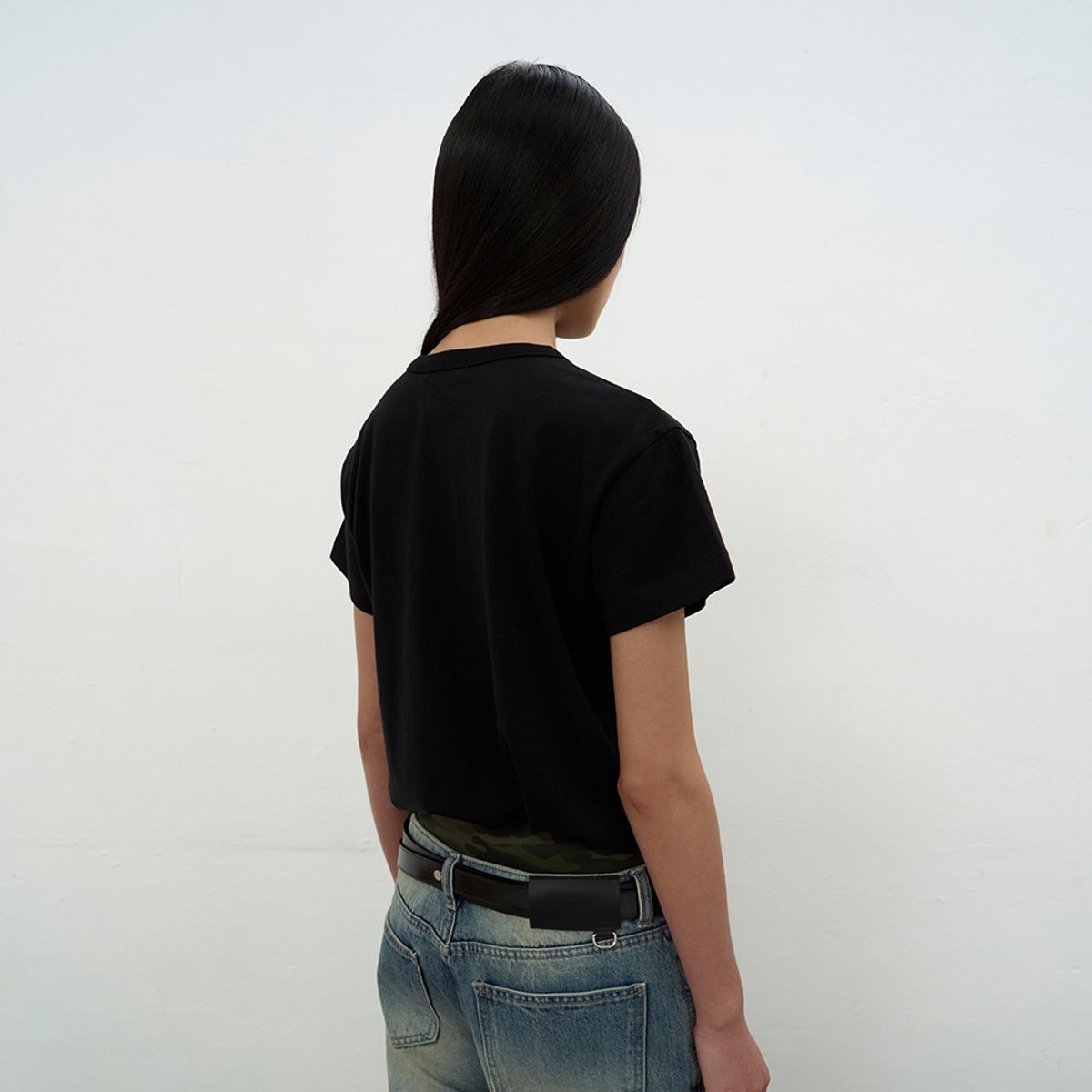 엘씨디씨티엠(LCDC™) NONSTOP PRINT T-SHIRTS (BLACK)