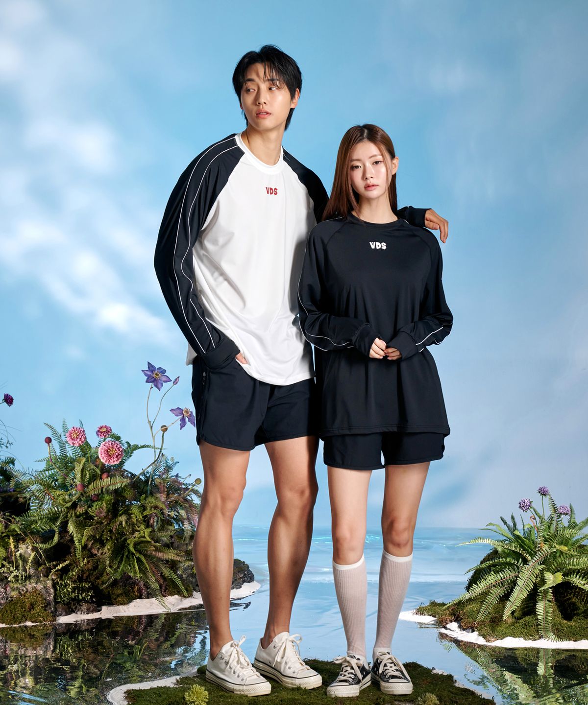 벤디스(VENDIS) 래글런 긴팔 래쉬가드