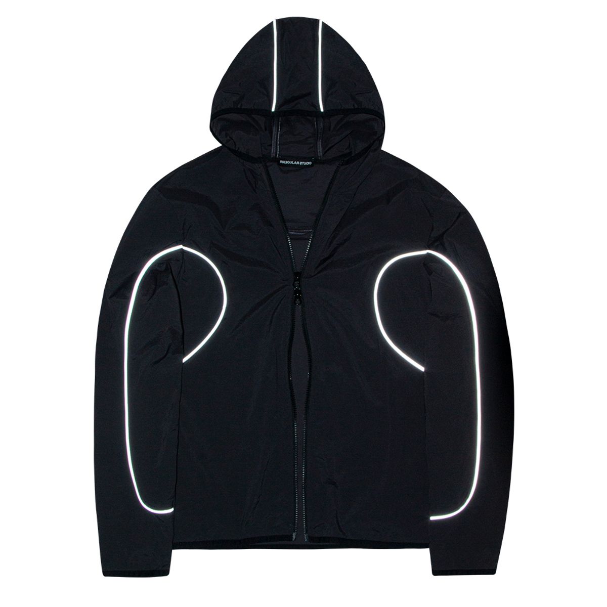 이레귤러(IRREGULAR) PARA LIGHT HOOD ZIP-UP (BROWN)