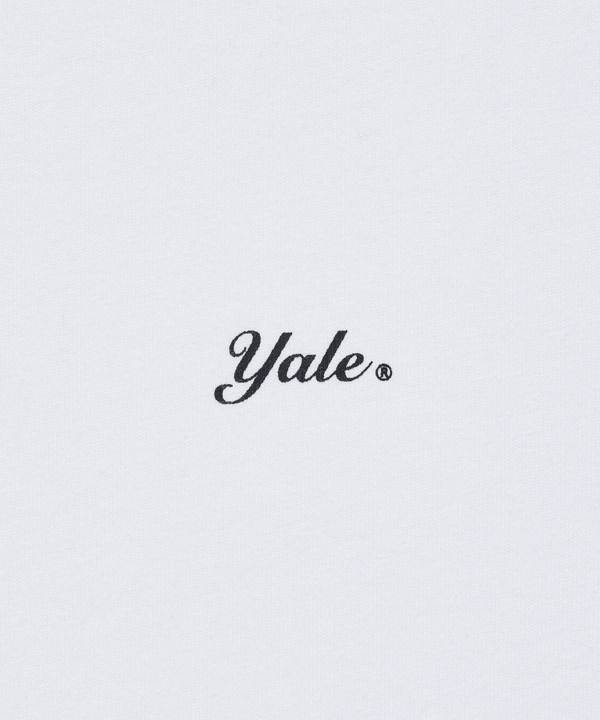예일(YALE) 우먼즈 링거 티셔츠_화이트