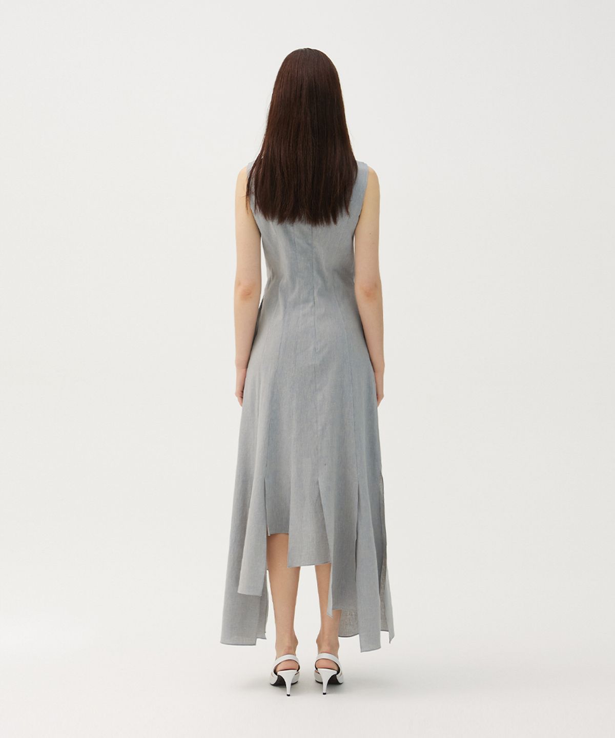 므아므(MMAM) Denim patchwork dress