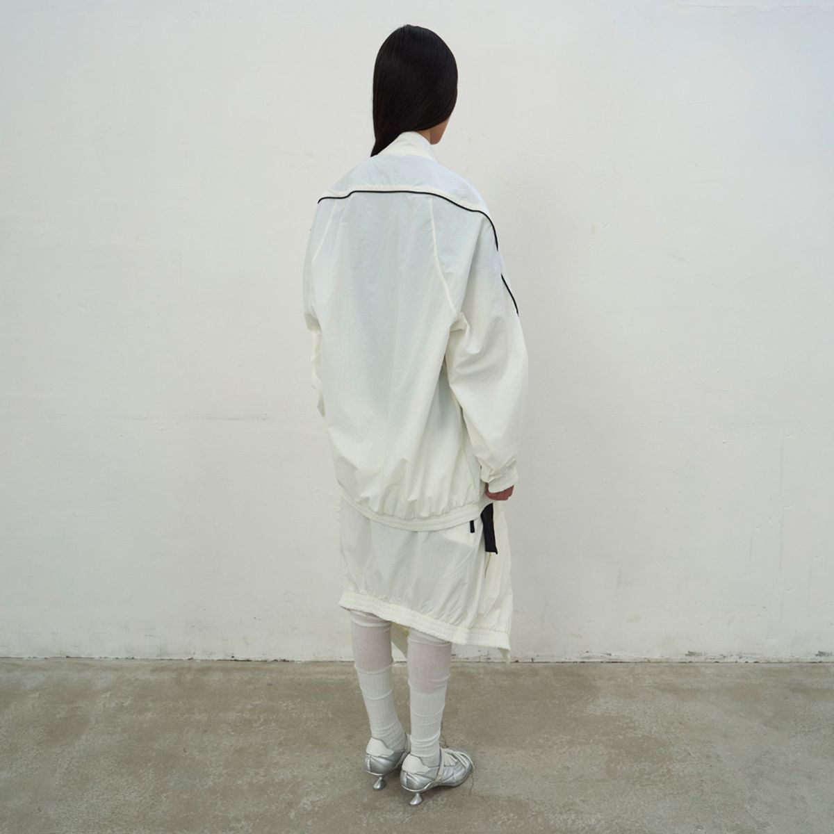 엘씨디씨티엠(LCDC™) OVERSIZED TRACK JACKET (WHITE)