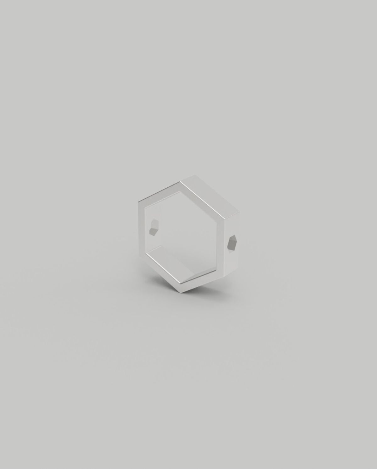 르네오브제(RENEOBJET) DIN HEX-RING NECKLACE SET