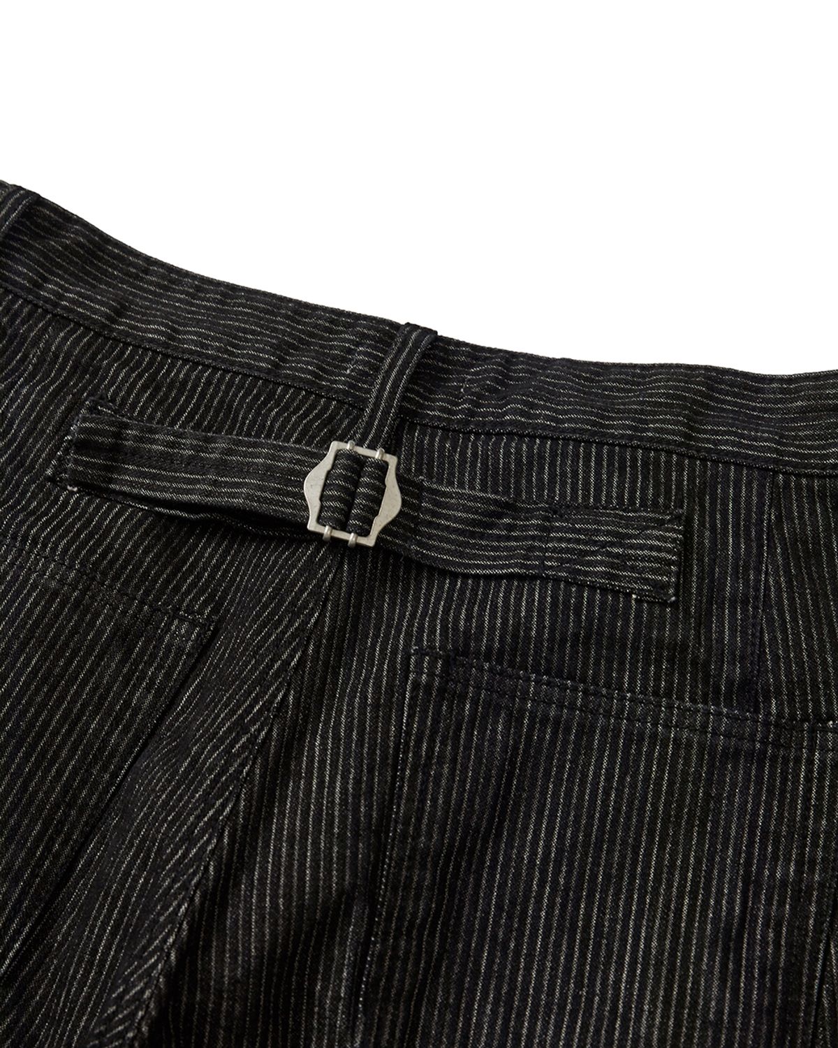 카락터(KARACTOR) Stripe denim pants / Black