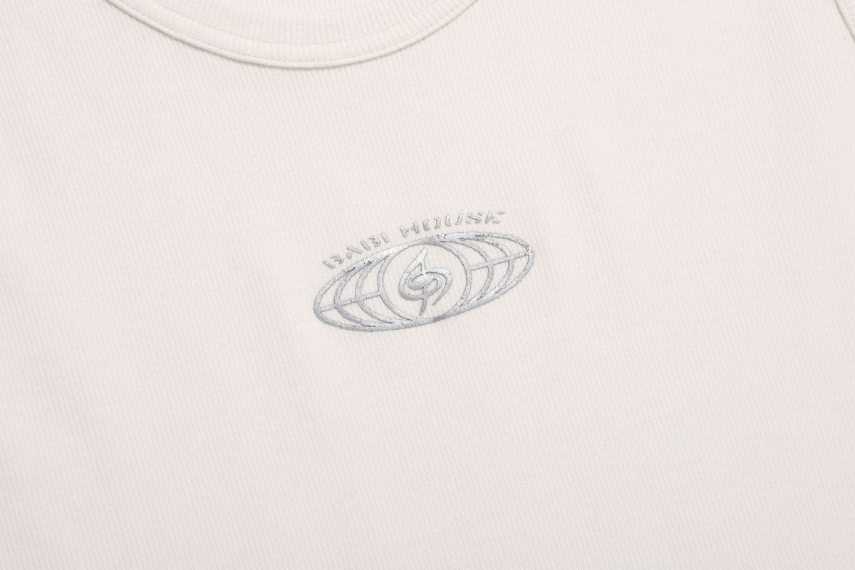 바쥬비쥬(BAJOO BIJOO) BABIHOUSE SLEEVELESS [WHITE]