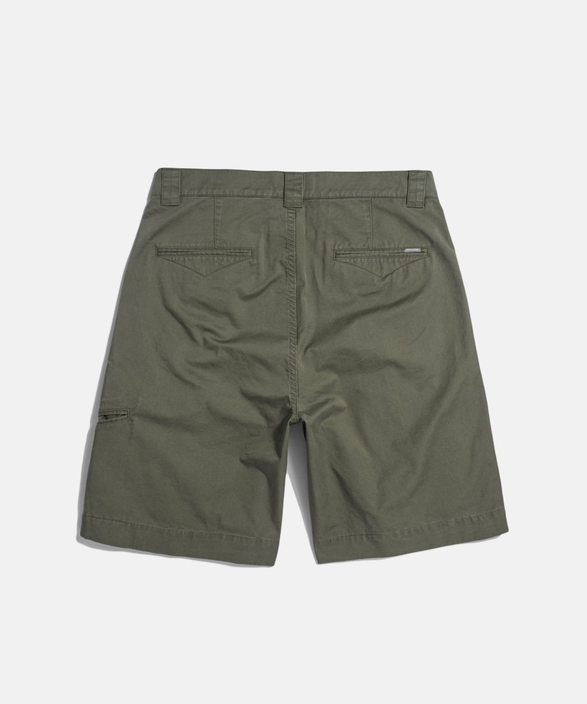 에스피오나지(ESPIONAGE) Double Pleats Chino Shorts Grey Olive