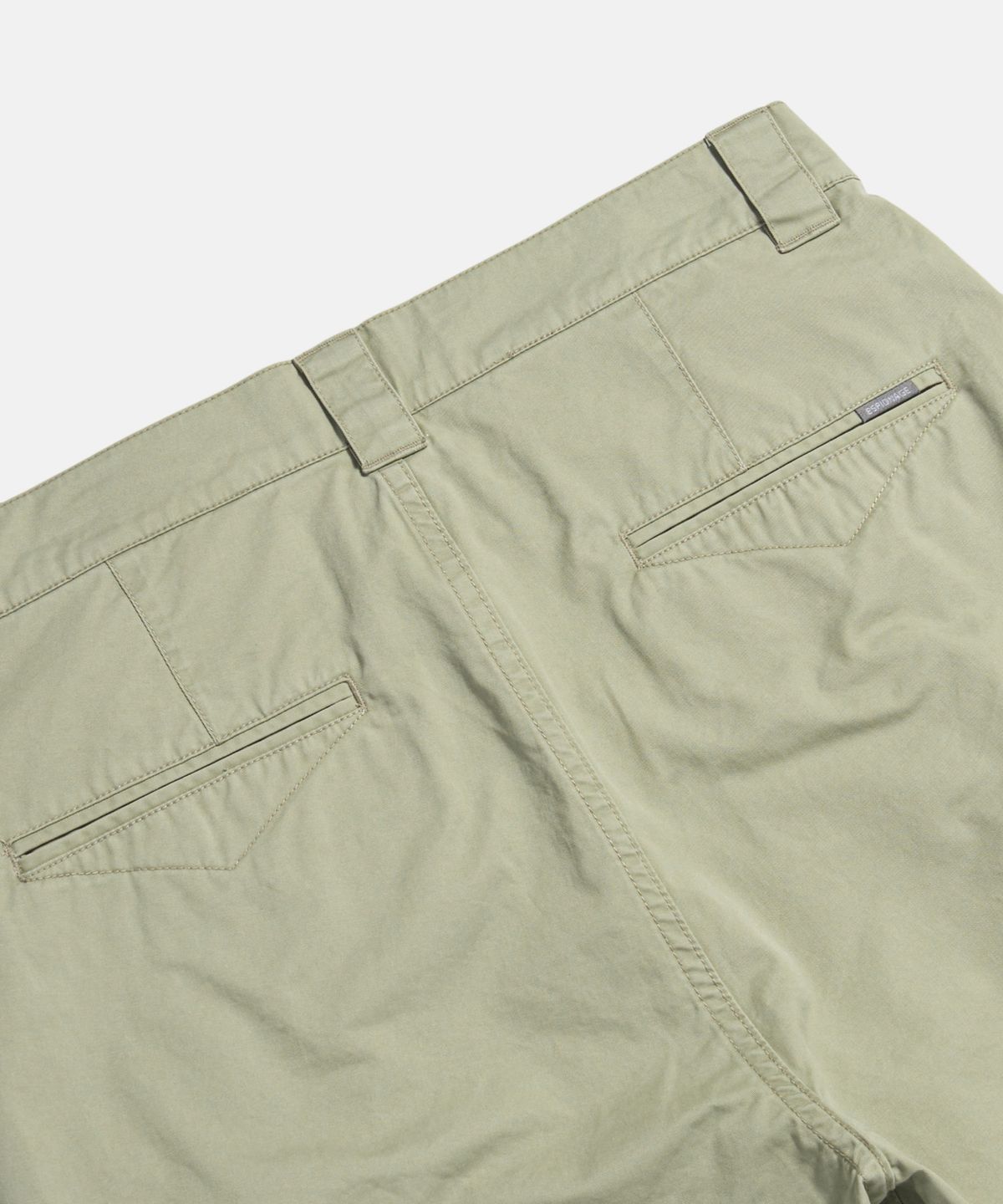 에스피오나지(ESPIONAGE) Double Pleats Chino Shorts Khaki Beige
