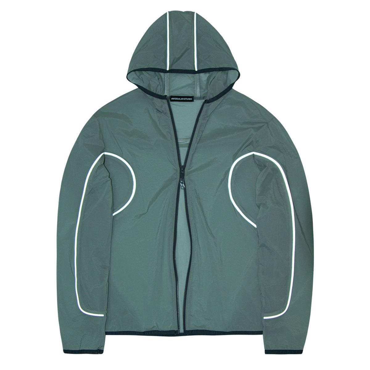 이레귤러(IRREGULAR) PARA LIGHT HOOD ZIP-UP (JADE)