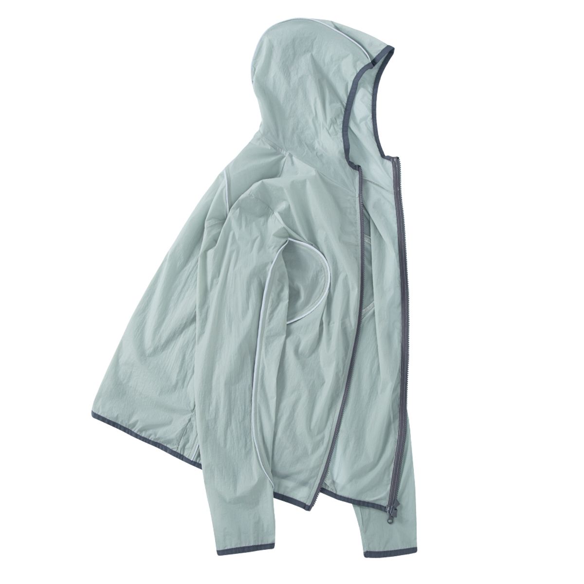 이레귤러(IRREGULAR) PARA LIGHT HOOD ZIP-UP (JADE)